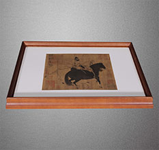 吉首书画装裱配框服务案例